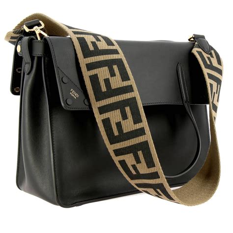 fendi ff leather tote|fendi mini tote bag.